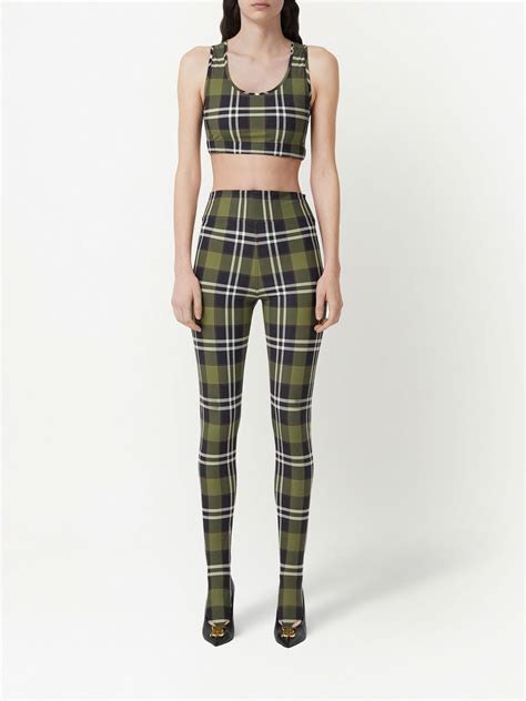 burberry style crop top|burberry vintage check crop top.